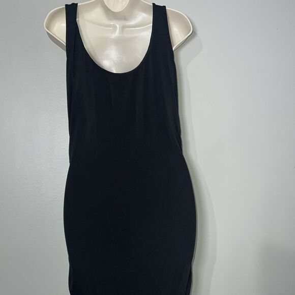 Scoopneck Side-Ruched Tank Maxi Dress - NY&C Style System - Picture 6 of 8